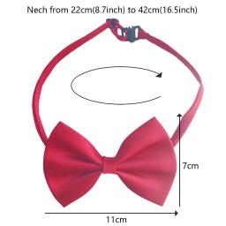 Bowtie ajustável Pet Grooming Acessórios, Dog Bows, Cat, Rabbit, Mix Colors, Produtos por atacado, 50 Pcs, 100Pcs - Image 6