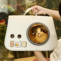 Cápsula Espacial Pet Portátil e Dobrável, Mochila de Transporte Gato, Mala de Transporte, Suprimentos Transportadores Transparentes, Mala para Gatos - Image 2