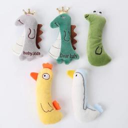 Gato brinquedo interativo suprimentos para animais de estimação bonito com gato de pelúcia gato forma animal brinquedo casa - Image 2