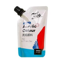 Tintas acrílicas pigmentadas ricas para iniciantes, arte, impermeável, 11 cores, saco 100ml - Image 5