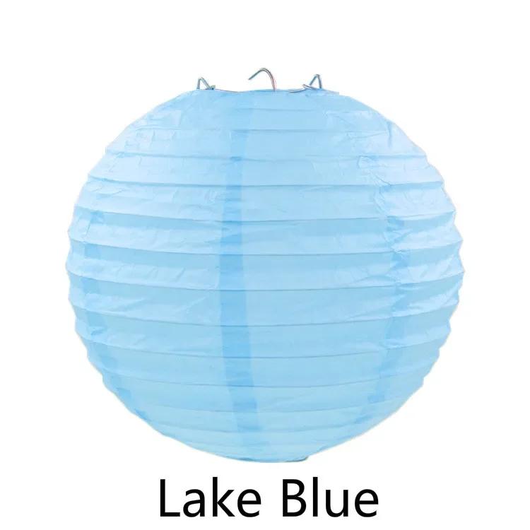 Lanternas de papel chinesas para crianças, suprimentos para festivais, decoração de aniversário, festa de casamento, artesanato DIY, lanterna lampion, 1pc, 10-40cm - Image 1