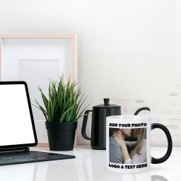 Personalizado Magia Canecas, Mudando a cor do copo, calor ativado, qualquer imagem, foto ou texto impresso na caneca, Dad Mothers Day Gift - Image 3
