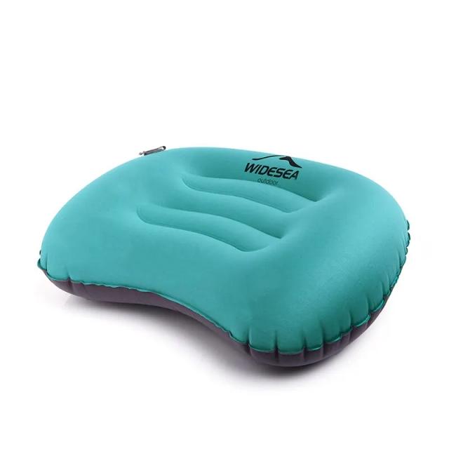 Travesseiro Inflável Portátil Widesea para Camping: Almofada Compressível e Dobrável para Aventura ao Ar Livre