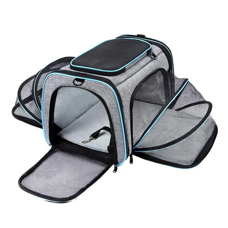 Portátil Respirável Pet Transportadores Mochila, Bolsa de Ombro Dobrável, Bolsa de Transporte, Gato e Cão Transportador, Viagem, Outgoing - Image 1