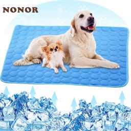 Esteira de resfriamento para cães e gatos, Esteira lavável para cachorro grande, Colchão de gel de gelo, Cobertor de almofada - Image 1