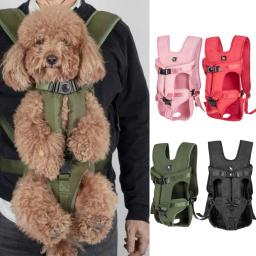 Ótimo pet saco engrossado esponja pet transportadora confortável para usar impermeável fácil de usar frente-enfrentando mochila cão - Image 1