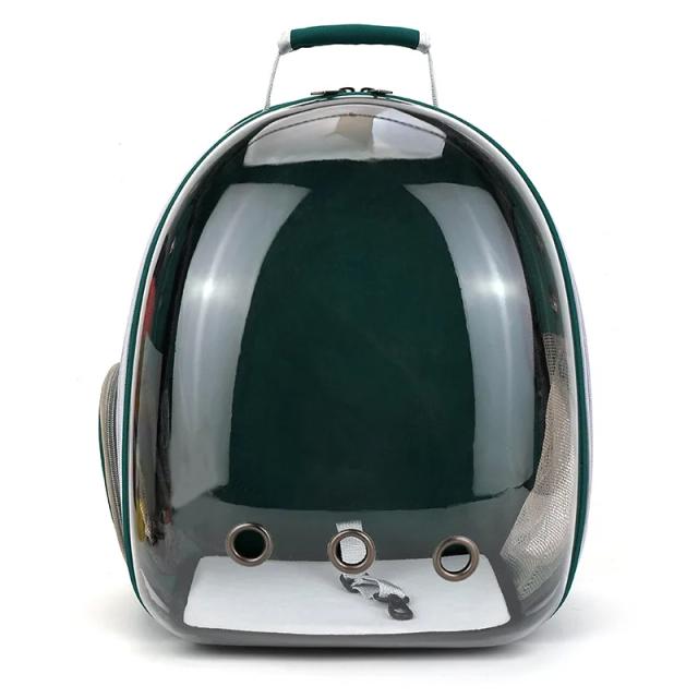 Mochila Transportadora Transparente e Respirável para Gatos e Cachorros - Espaço Pet Capsule Bag