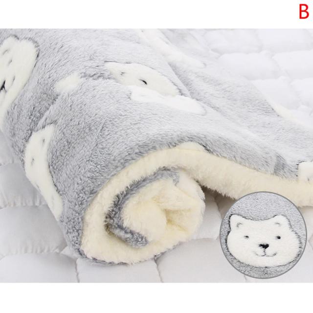 Cobertor Macio e Quente para Animais de Estimação com Impressão de Estrelas, Ideal para Cães e Gatos