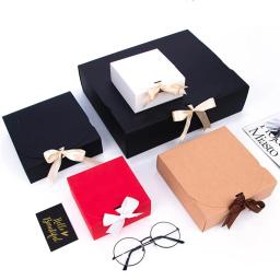 1 pçs caixa de presente evento festa suprimentos embalagem casamento aniversário personalizado artesanal doces chocolate dia dos namorados roupas - Image 2