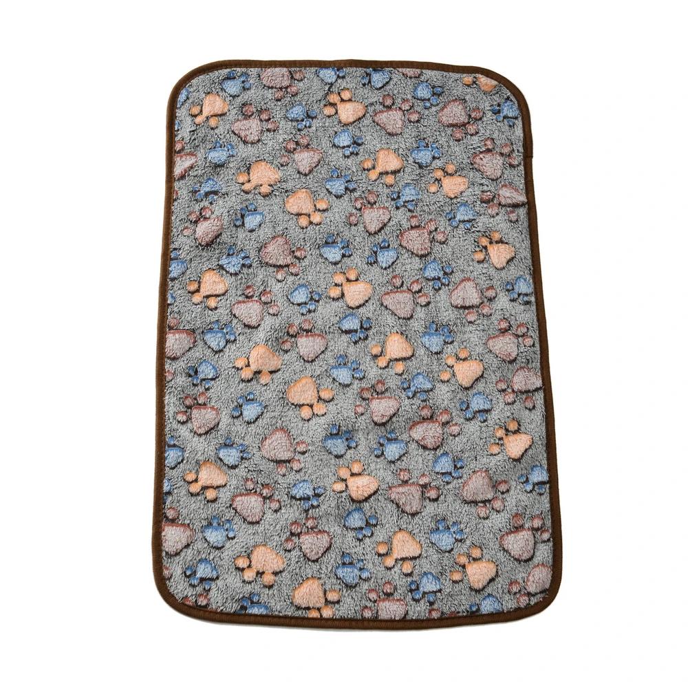 Cobertor macio de lã artesanal para animais de estimação, colchonete, toalha de cobertura, pequeno, médio, cães grandes, filhote, fofo, quente, 3 tamanhos - Image 1