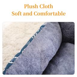 Colchão quente para dormir para animais de estimação, cama de gato, sofá-cama para cães grandes, canil para cães pequenos e médios e grandes, cachorro e gatinho, tamanho grande - Image 5