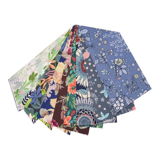 Tiras de Tecido Teramila Jelly Rolls para Patchwork e Artesanato Têxtil, Design Colorido, 9cm x 50cm, Lançamento 2022
