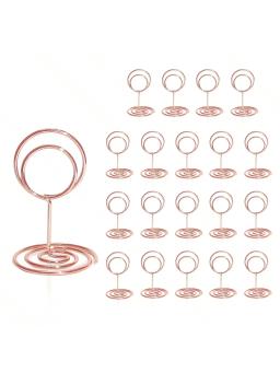20 mini porta-cartões de armazenamento, porta-cartões de mesa curta para festas de casamento, recepções de formatura, decoração de restaurantes - Image 2