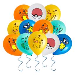 10/20/30 pçs pokemon látex balão fontes de festa pikachu festa balões para crianças festa de aniversário dcorations presente brinquedos - Image 6