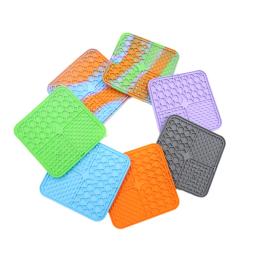 Silicone Lick Mat para Pet, Slow Food Plate, Dog Bathing Distração Otário, Treinamento Alimentador Suprimentos - Image 6