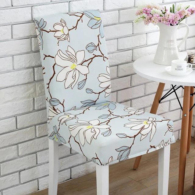 Capa Removível e Lavável para Cadeiras de Jantar - Proteção Anti-Sujo Ideal para Cozinha e Festas de Casamento