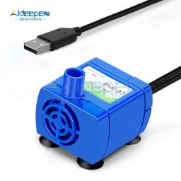 Bomba de água com luz LED para animais, bebedouro, substituto do motor para cães e gatos, distribuidor de água, acessórios para animais, DC 5V - Image 6