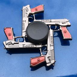 PUBG AWM M4A1 Mão Spinner Gun, Fidget de metal liga de zinco, Rei da Glória Arma Série, Adulto Stress Relief Brinquedos - Image 3