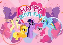 Arco-íris Unicórnio Tema Foto De Fundo, Little Pony Birthday Party Supplies, Favores Da Festa De Aniversário Da Menina, Fundo De Estúdio De Fotografia - Image 3