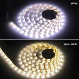 Auto-adesivo Cuttable fita flexível, Luzes LED Strip, Luzes de corda para o quarto, Prateleira, Decoração da cozinha - Image 4