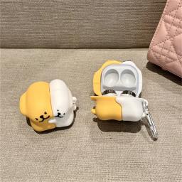 Capa de fone de ouvido com gancho, capa de silicone para Samsung Galaxy Buds Pro, Buds FE, Buds 2 Pro, Buds Live Design, fofo e engraçado - Image 2