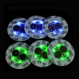 MunLii Luminous Garrafa Adesivos Luzes, LED Coaster, Xmas Lâmpadas para Bar, KTV, Festa de Casamento, Cocktail Drink Copos, Vaso Decor Lamp, 60mm - Image 4