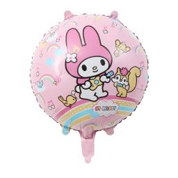 Mymelody-látex balão para festa de aniversário menina, acessórios de decoração, 1 a 9 anos - Image 3