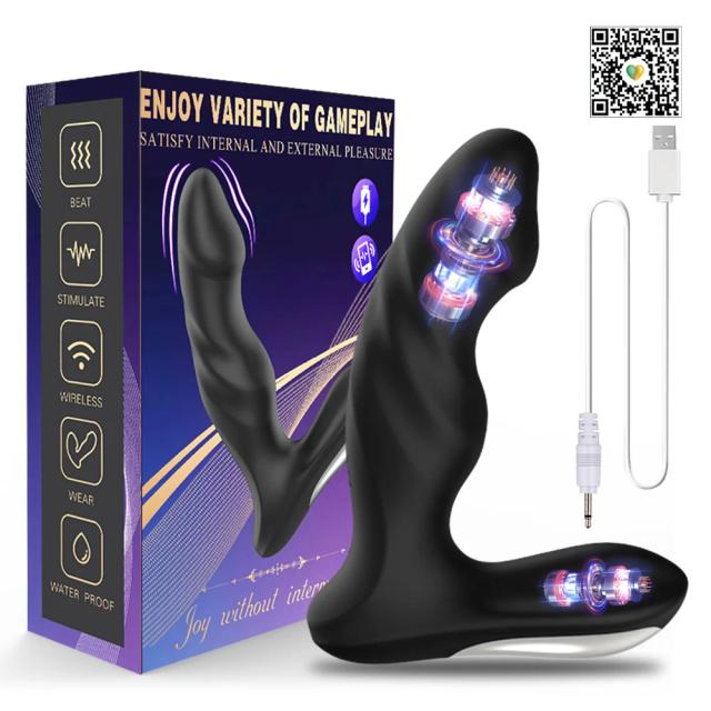 Vibrador Anal Masculino com Controle por App - Estimulador de Próstata e Masturbador