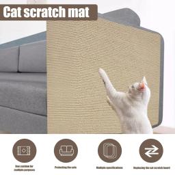 Criativo Cat Scratch Board para gatinho, Garra de moagem, Scratcher Mat, Tapetes de sofá, Protetor de móveis - Image 4