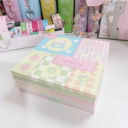 50 folhas kawaii retalhos bloco de notas scrapbook material de papel diy artes artesanato para fazer lista acessório escritórios notas para notas - Image 6