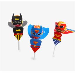 Pirulito Candy Heroes Infantil, Porta-Cartão de Papel, Sereia, Princesa Decoração de Festa, Favores de Aniversário, Decoração para Meninas e Meninos, 30PCs - Image 3