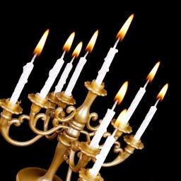 Velas E Suporte De Castiçal, Decorações De Bolo, Bolo De Festa De Aniversário, Castiçais Decoração, 1 Conjunto, 9 peças - Image 6