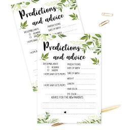 10pcs Baby Shower Previsão e Conselhos Cartões Que Conhecem Mamãe Fun Fácil de Jogar Jogo para Festa de Aniversário Atividades Fornecimento - Image 4