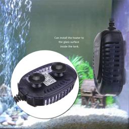 Mini aquecedor de aquário com controlador de temperatura, aquecedor submersível ajustável, display digital, plug UE, 220v, 25 w, 50 w, 75 w, 100w - Image 3