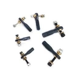 Extremidade da haste rc junta esférica, 10 peças, m2, 5, m3, conjunto de parafusos para avião rc, carro, barco, crawler - Image 2