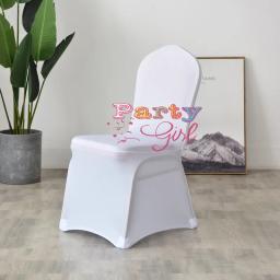 Capa de cadeira de banquete capas de cadeira de elastano estiramento para decoração do hotel de festa de casamento - Image 4