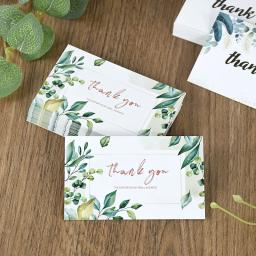Obrigado Cartão para O Seu Pedido, Casamento Festa Convite Cartões, Pequena Loja Presentes, Decoração para Compra de Pequenas Empresas, 50Pcs - Image 1