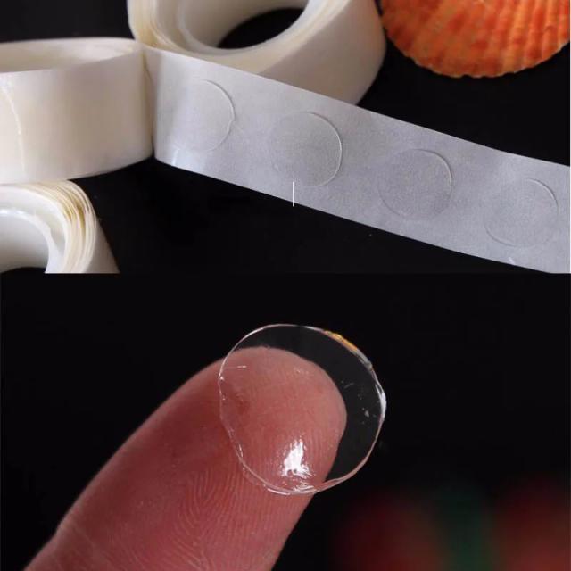Adesivo Super Sticky para Balões - Clipe Fixo e Fita Dupla Face para Casamentos e Festas de Aniversário, 100 Peças