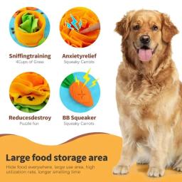 Tapete de rapé grande para cães, treinamento interativo, alívio do estresse, alimentação sniff, alimentador lento, deleite do cão, brinquedos pet - Image 3