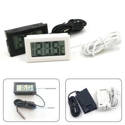 Termômetro digital para aquário, medidor eletrônico peixe, Sonda de aço inoxidável, Acessórios tanque, Frigorífico Thermistor Sensor - Image 5