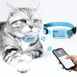 Impermeável Pet GPS Localizador Bluetooth, Anti-Lost Collar, Dog Cat Rastreador de posicionamento inteligente, Leve Tracking Supply, Novo - Image 1