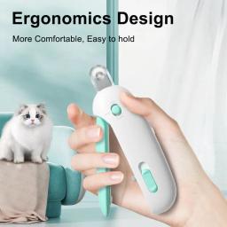 Prego profissional Clippers com orifício ajustável, Pet Nail Clippers, Evite Prego Over-Cutting, Garra Ferramenta de Cuidados para Cachorro e Gatinho, Gatos e Cães - Image 3
