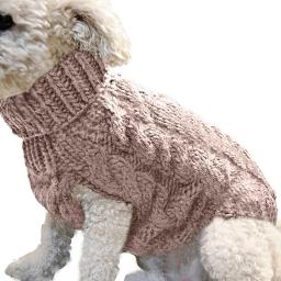 Camisola de gola alta para animais, roupa quente, roupa de cachorro, fantasia para cães pequenos e gatos, roupa chihuahua, colete inverno - Image 6