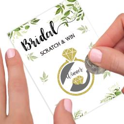 Folha padrão cartão de jogo, 1 pacote, para a noiva do casamento ser equipe, para festa de galinha, festa de despedida, decoração do partido - Image 6