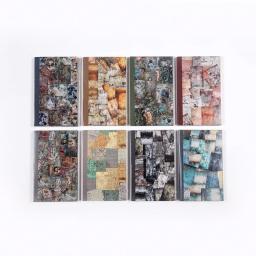 Yoofun 50 pcs/pack material de arte do palácio barroco papel lixo diário planejador scrapbooking decorativo do vintage ofício diy textura - Image 6