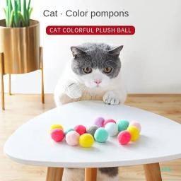 Brinquedo interativo treinamento de lançamento para gatos, Criativo Mini Jogos de Tiro, Stretch Plush Ball Toys, Pet Shop, Gatinho, Gato - Image 4