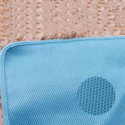 Esteira de resfriamento para animais de estimação, almofada para cães e gatos, seda fria, colchão à prova de umidade, cama para animais pequenos, almofada de verão, 5 tamanhos - Image 3