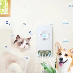 Smart Sensor Purificador de Odor para Animais de Estimação, Air Cleaner Recarregável, Desodorizador de Litter Cat, Banheiro para Cães - Image 1