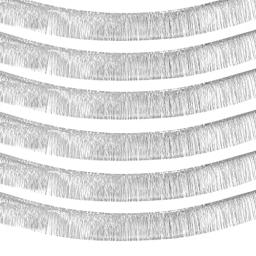 Folha metálica Fringe Garland, Streamers do ouropel, Banner pendurado para desfile, flutuadores, aniversário, casamento, decoração de festa de Natal, 30x300cm - Image 2