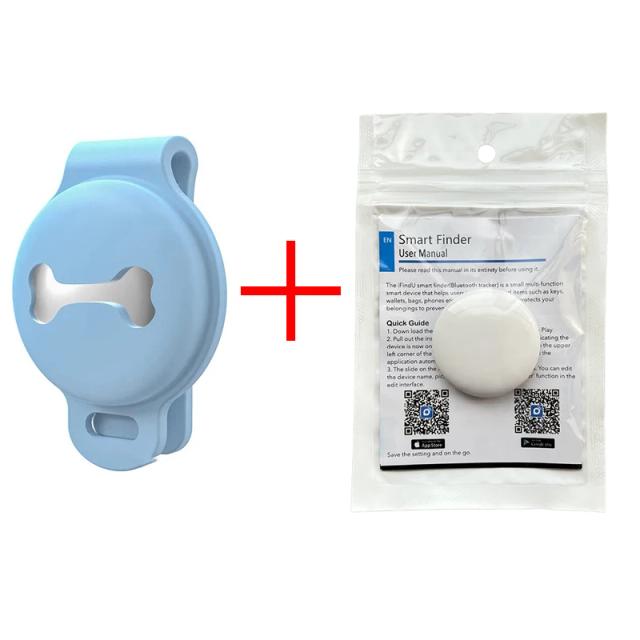 Rastreador GPS Inteligente para Animais de Estimação: Localização Segura para Cães, Gatos e Pássaros com Bluetooth Anti-Perda